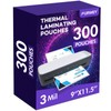 600 Pack Laminating Sheets, 3 Mil, 9 x 11.5 Inches