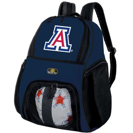 Broad Bay University of Arizona Soccer Backpack Volleyball Bag Navy