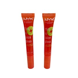 NYX Professional Makeup 2 NYX Professional Makeup This Is Juice Lip Gloss - GUAVA SNAP - .33 fl oz New