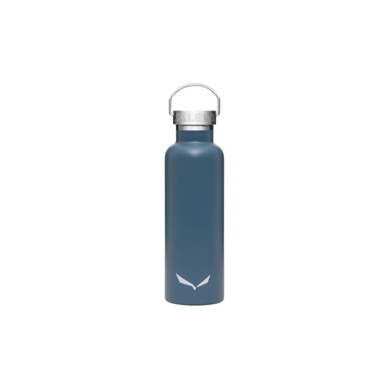 Salewa Valsura Insulated Stainless Steel 0.65 L Bottle, Java Blue,