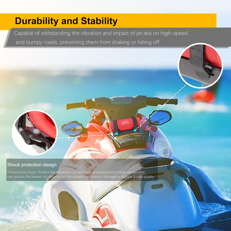 FONASDY Jet Ski Speaker Mount, Speaker Mount for PWC, Speaker