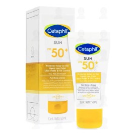 Protector Solar Cetaphil Sun 50fps Gel 50ml Oil Control