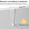 Okoss Pack of 16 Window Hooks for Hanging, Door Hooks,