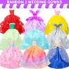Style Shine 52 Pcs Doll Clothes and Accessories,2 Wedding Gowns