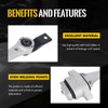 KUSATEC 3PCS Engine Motor Mount & Transsmission Mount Set Compatible