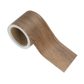 PATIKIL Wood Grain Repair Tape 2in x16ft, Self Adhesive Realistic Textured Repair Tape Patch for Floor Door Table Cabinets Desk, Yellow Teak
