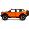 2021 Ford Bronco DCD Open-Top Orange with Black Stripes Hood