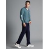 hummel 205876 Men's Ensemble Promo Poly Track Suit, vert Flash/Blue