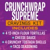 Taco Bell Crunchwrap Supreme cravings Kit, 22.6 Oz Box...