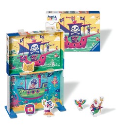 Ravensburger Puzzle & Play 05592 Children's Puzzle - Land in Sight - 2 x 24 Pieces Puzzle for Children from 4 Years