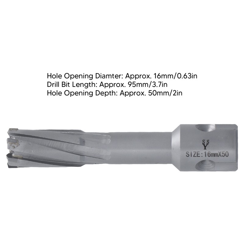 Annular Core Drill Bit 50mm Depth Efficient Precise Cutting 40CR