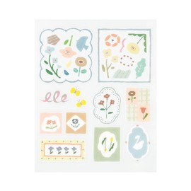 Midori 82698006 Seal Decal Glossy Tile Scandinavian Pattern