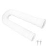 Rain Gutter Downpipe Extension, Flexible Extendable PE Drain Extension, Stretchable