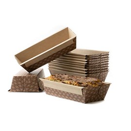 Disposable Bread Loaf Pans for Baking - Medium Kraft Paper - SET of 32