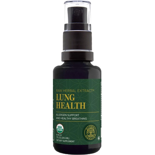 Global Healing Organic Lung Health Supplement - Herbal Nasal Decongestant