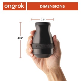 ONGROK Personal Air Filter with Plant-Based Housing, Perfect for Indoors, 310+ uses