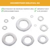 Flat Washers - VIGRUE 1080 Pieces Washers 11 Sizes A2-70