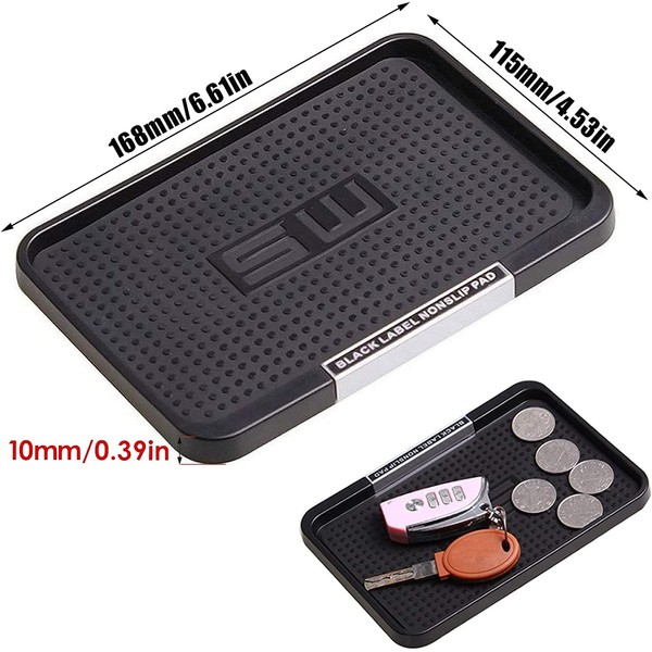 WZTCIBUR WZTCIBUR rutschfeste Matte fr Auto Selbstklebende Auto-Armaturenbrett-Ablage hitzebest?ndige Auto-Armaturenbrett-Ablage