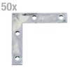 GAH-Alberts 337094 Furniture Angle 50 x 50 x 10 mm