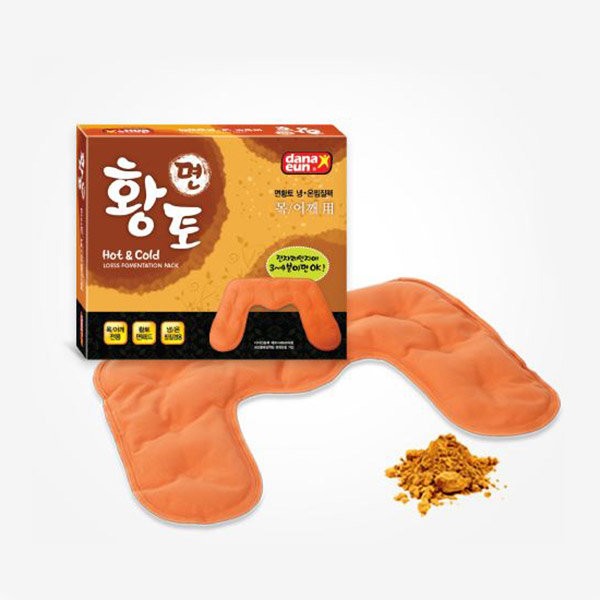 Cotton red clay hot and cold compress pack_for neck and