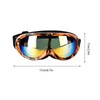 Single Layer Professional Ski Goggles Windproof Outdoor Riding UV Protection