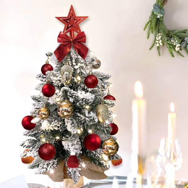 2024 Mini Christmas Tree 2ft Tabletop Small Christmas Tree, Table