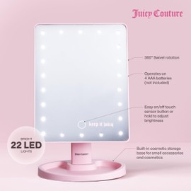 Sakar - LED Light Up Vanity Mirror, Stylish & Functional Beauty Essential