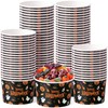 50 Pack Halloween Soup Bowls 9oz Disposable Paper Snack Cups
