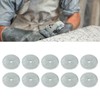 10Pcs 3in Diamond Wet Polishing Pad Soft Grinding Discs Polisher