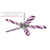Zebra Skin Pink - Ceiling Fan Skin Kit fits most