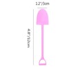 100 Pcs Plastic Mini Ice Cream Dessert Spoon Shovels Pudding