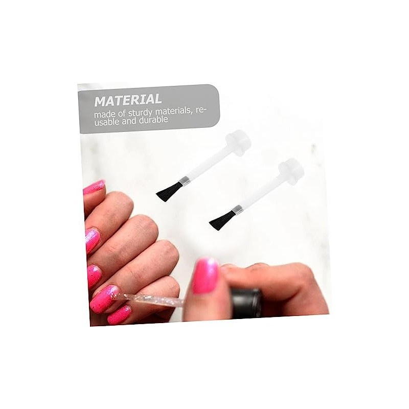 NOLITOY 20 Piezas Pincel para Esmalte de Uñas de Repuesto