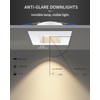 Adetu 4 Inch Anti-Glare LED Downlight,Dimmable Ceiling Light with 5CCT