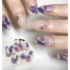 Chisafly Nail Stickers, Flowers, Hydrangea, Petals, Flower Stickers, Colorful, Summer