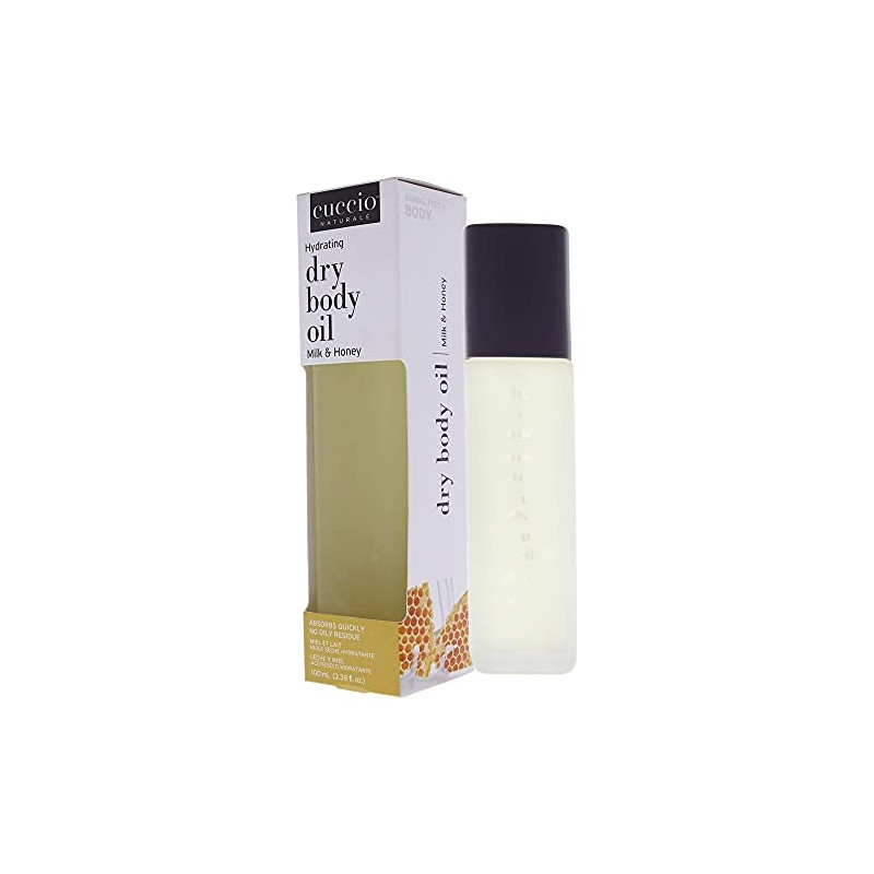 Cuccio Naturale Hydrating Dry Body Oil Scented Renewing And Essential