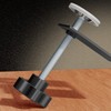2Pcs Stainless Steel Drawer Fixing Clips Fast Jig Cabinet Tool