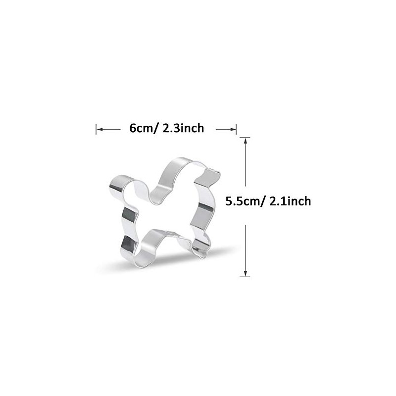 WJSYSHOP Lowchen Dog Cookie Cutter - A
