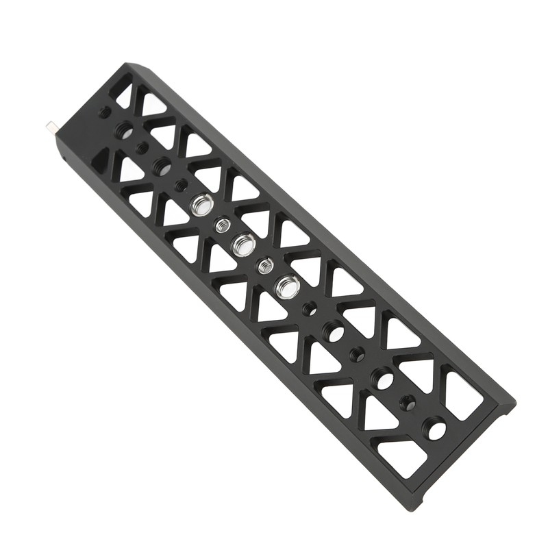 Camera Safety Dovetail Plate with 3/8 1/4 Inch Screw Hole