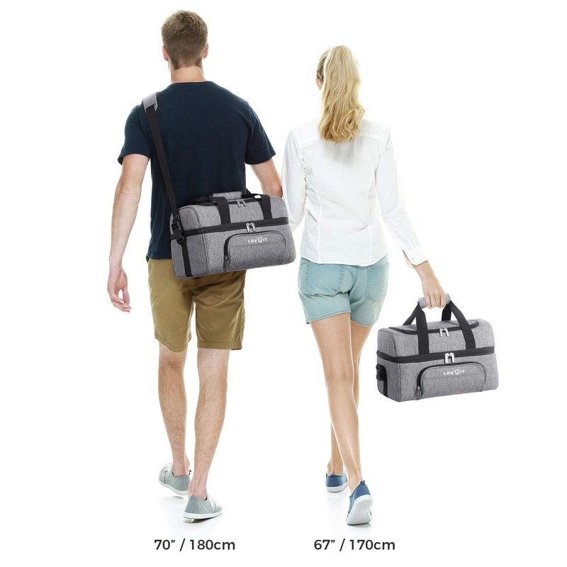 Lifewit Soft Cooler Bag 48-Can Lightweight Portable Cooler Tote Double