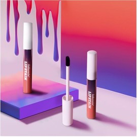 Labial Pelable de Larga Duración, Brillo de Labios de Color de Tatuaje, Brillo de Labios Antiadherente, Fácil de Aplicar y Resistente al Agua – Color Intenso Todo el Día, Maquillaje para mujeres (#2, M)