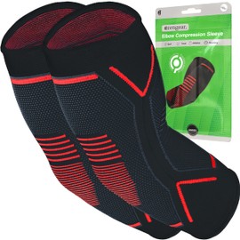 aZengear Gomitiera Epicondilite 2 Pz, Fascia Compressione Tennis Golf, M