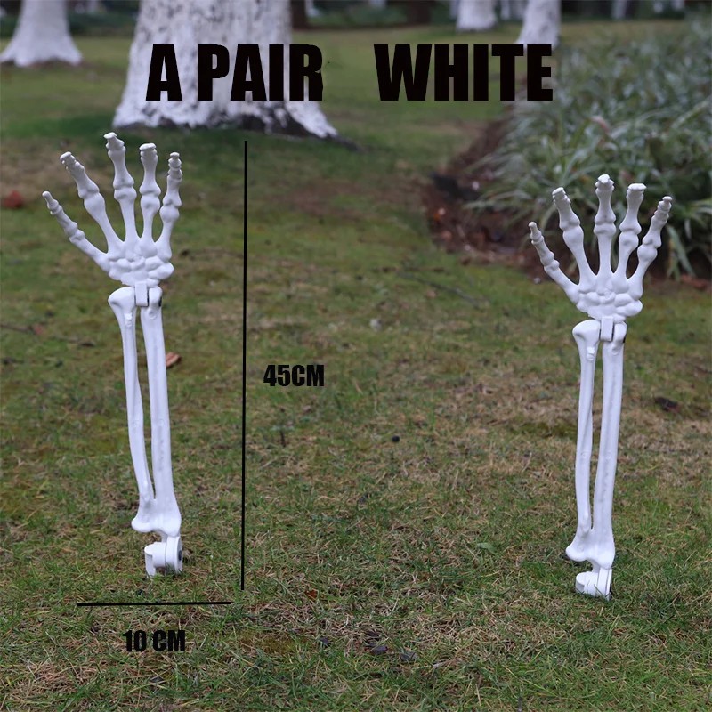Halloween Skull & Hands Decoration for Home & Yard –