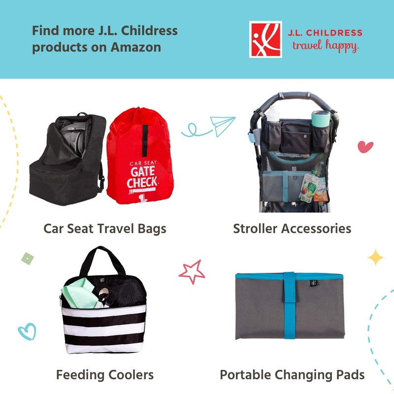 J.L. Childress Standard & Dual Stroller Bag - Travel Bag
