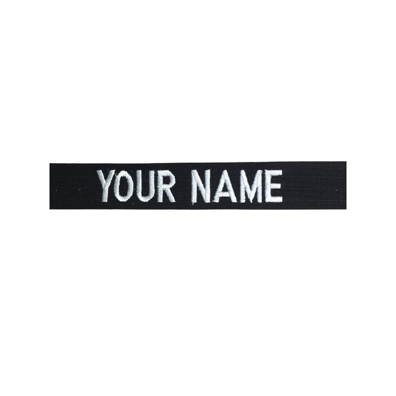 Custom Uniform Embroidered Military Name Tape, Army Airforce Police, Sew-on