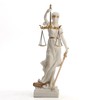 Veronese Design 12 Inch Blind Lady Justice Themis Resin Statue