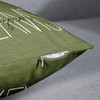 Emvency Olive Green Throw Pillow Cover Rustic Follow Your Dreams