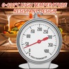 Dial Oven Thermometer, 0-400°C Stainless Steel Thermometer Kitchen Cooking Thermometer