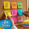 Infiniko Sticky Notes 3x3 (12 Pads/1200 Sheets) – 2026 Improved