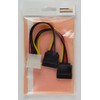 mumbi Power Cable Y Connector 4-Pin to 2 Y SATA