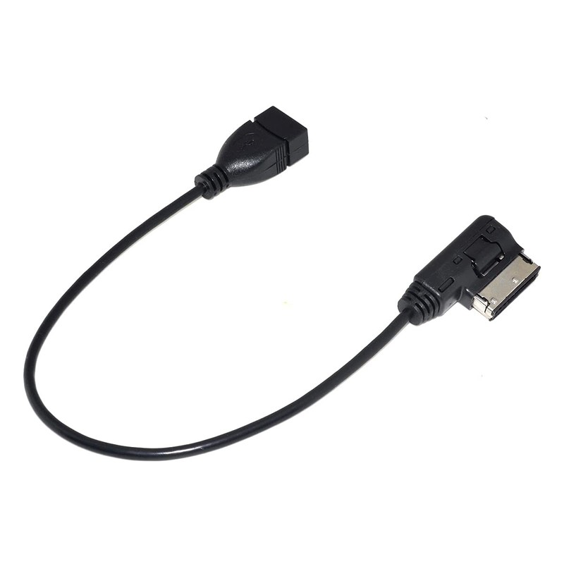 cablecc メディアイン AMI MDI USB AUXフラッシュドライブアダプターケーブル 車 フォルクスワーゲン 2014 A4